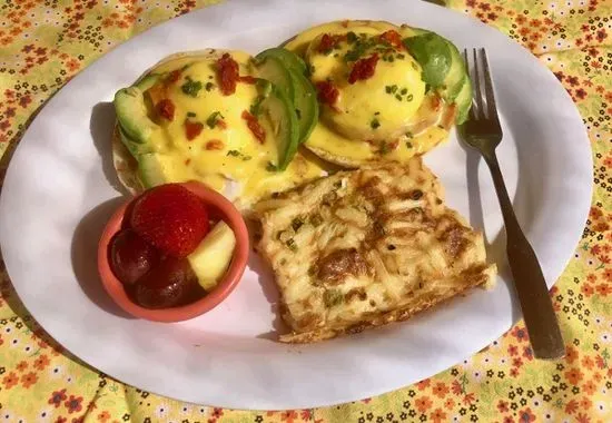 Avocado Tomato Benedict