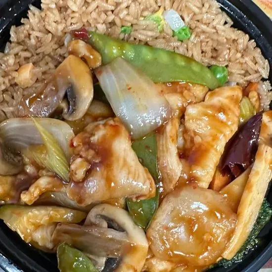 L14. Szechuan Beef or Chicken or Pork