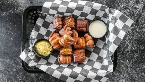 Pretzel Bites with Cheese & Ground Mustard