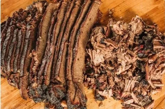 Chopped Brisket Sandwich