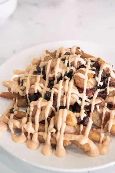 Three-Meat Loaded fries