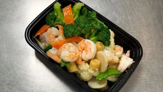 Mixed Vegetable with Prawns