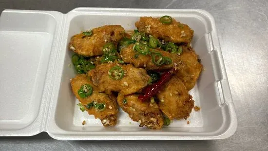 salt & pepper chicken wings