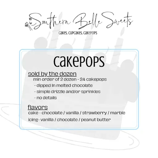 Custom Cake Pops