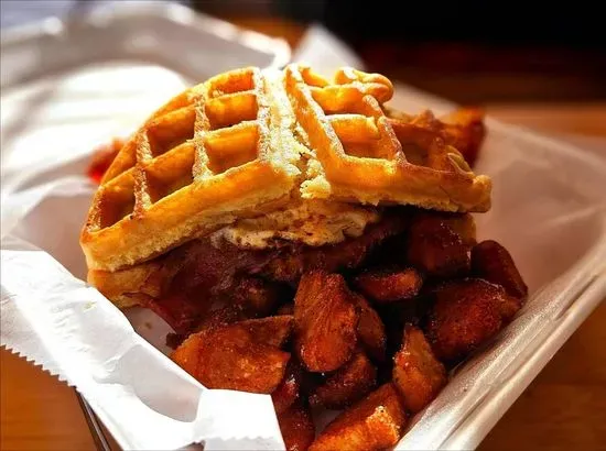 Chicken 'N Waffle Sandwich