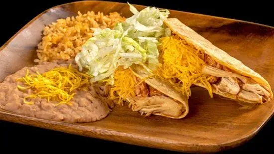 #10. Two Chicken Tacos