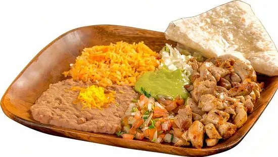 #1. Pollo Asado Plate
