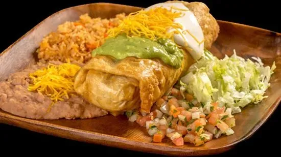 #13. Chimichanga Plate