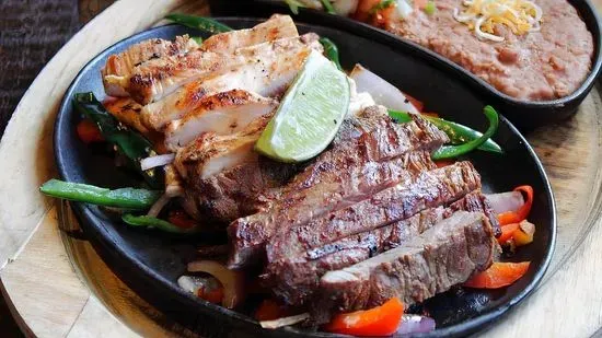 Fajitas, Combo Chicken & Steak for 1