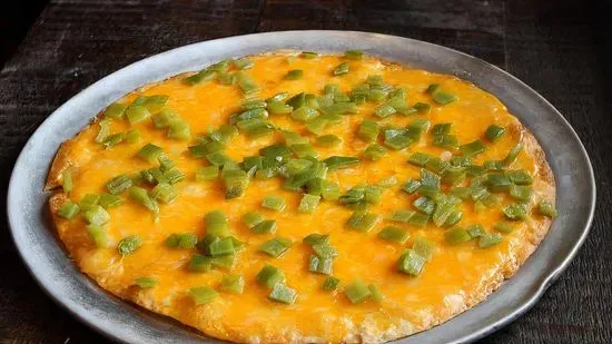 Green Chile Cheese Crisp