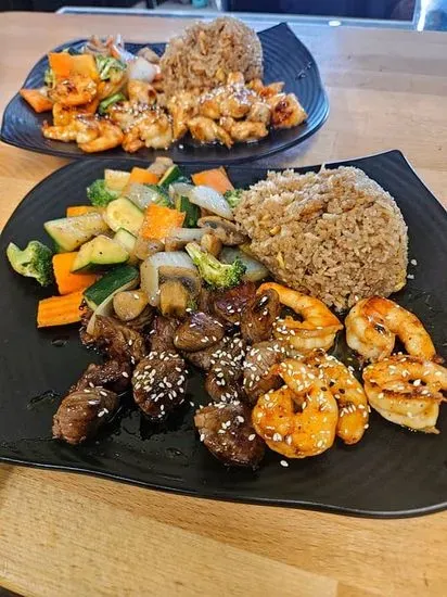 Hibachi Steak and Shrimp