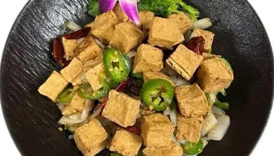 Salt & Pepper Fried Tofu-椒盐炸豆腐