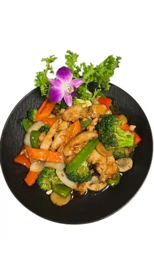 Chicken w.Mixed Veggie-杂菜鸡