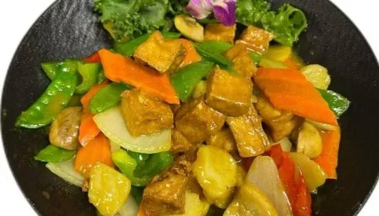 Yellow Curry Tofu-黄咖喱豆腐