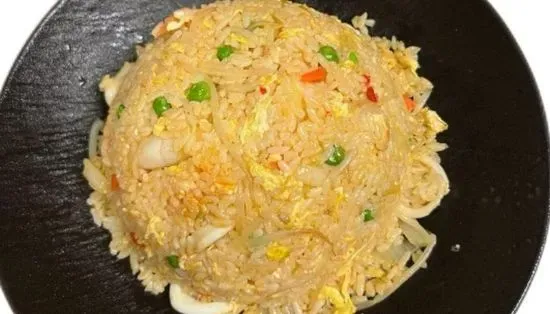 Spicy Seafood Fried Rice-辣海鲜炒饭