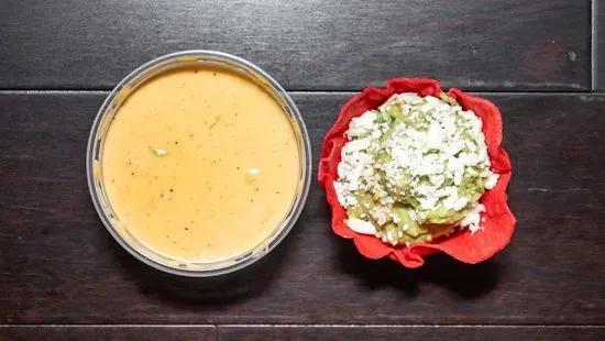 Queso Y Guacamole Combinacion