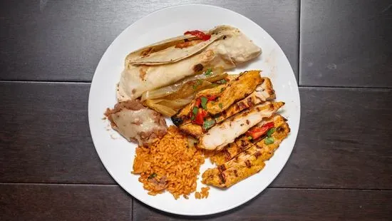 Fire-Charred Chicken Fajitas