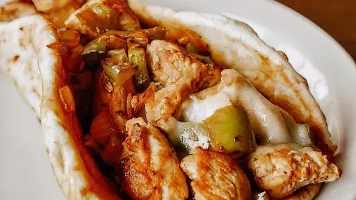 Cheesy Buffalo Chicken Gyro
