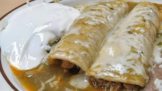 Enchiladas Verdes