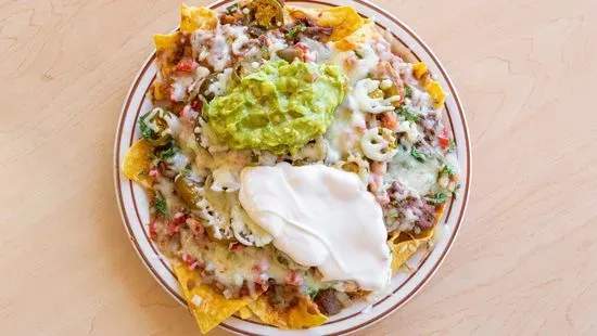 La Azteca Nachos with Meat