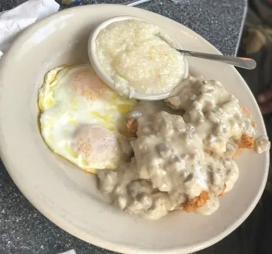 Chicken Biscuit and Gravy