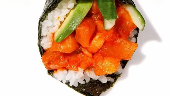 Spicy Salmon Hand Roll