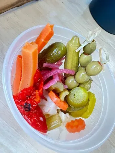 GF+V Pickled Bowl W/ Okra, Pickles, Etc