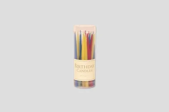 Caspari - Bright Color Candles