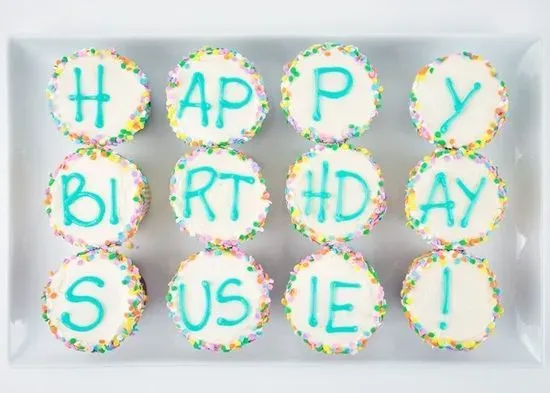 Happy Birthday Cupcake Dozen Box