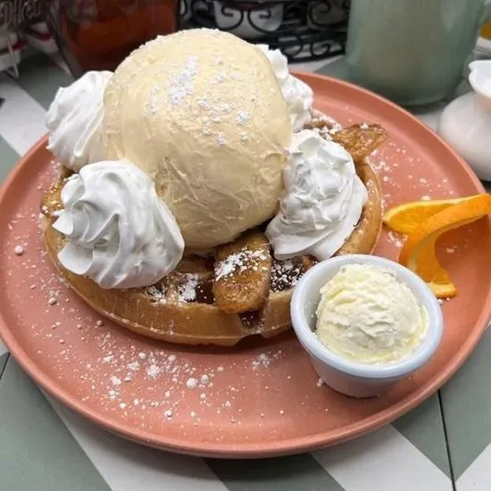 Banana Foster Waffle