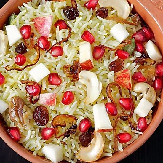 . Kashmiri Pulao "Kids Friendly"