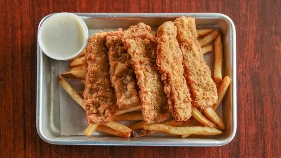 Southern Fried Steak Frites Basket