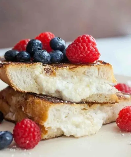 Lemon Ricotta Stuffed French Toast