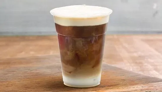 Vanilla Iced Coffee With Cold Foam