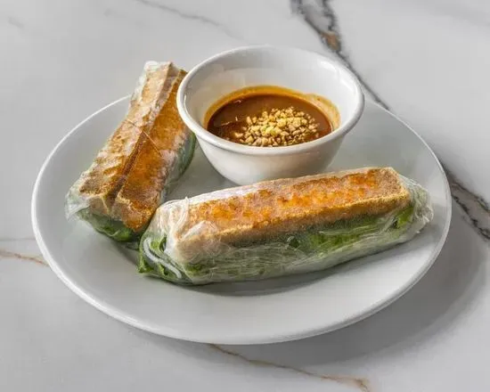 A4. Tofu Spring Rolls