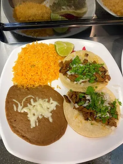 2. Taco, Rice & Beans