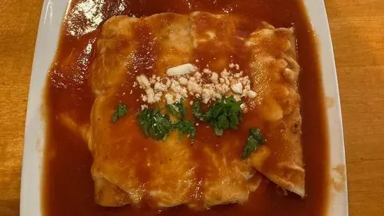 Enchiladas  de pollo 