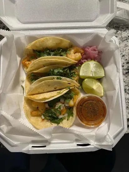 Tacos De Camaron / Shrimp Tacos