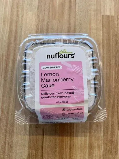[GF] Lemon Marionberry Cake