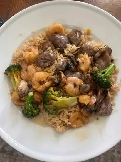 H10 Steak & Shrimps