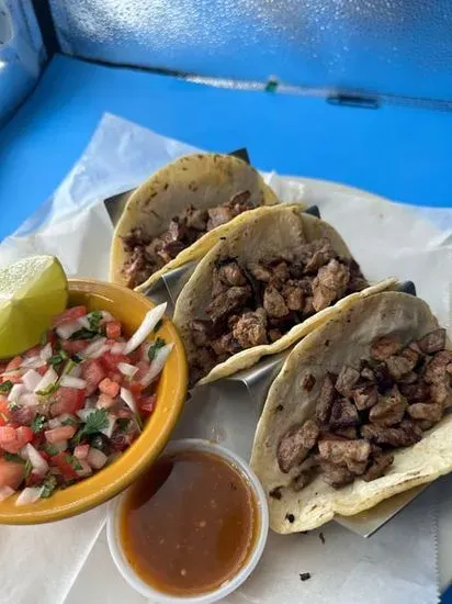 Tacos de Carne Asada (3)