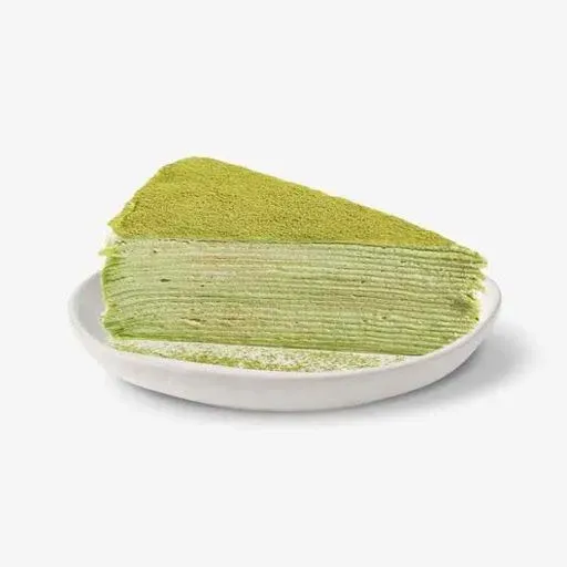Green Tea Mille Crepe Cake[Slice]