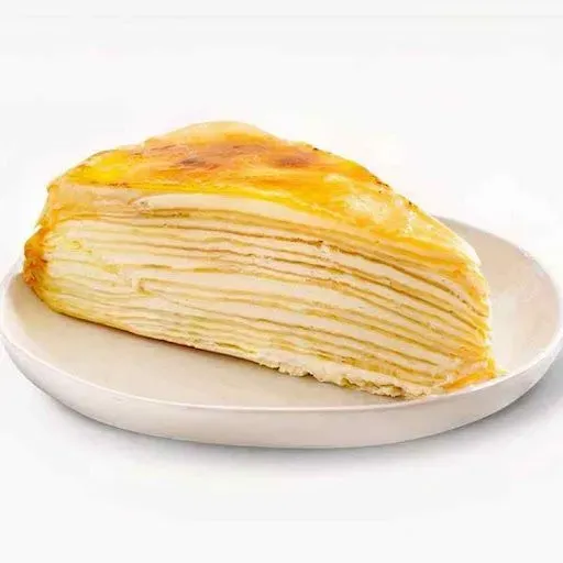 Creme Brulee Mille Crepe Cake[Slice]