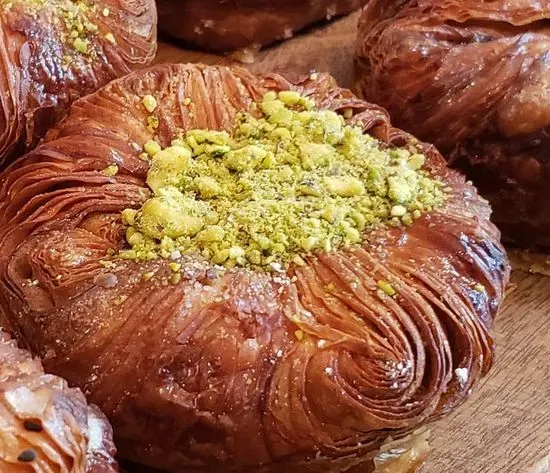Honey Pistachio Kouign Amann