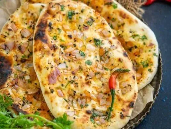 Onion Cilantro Naan