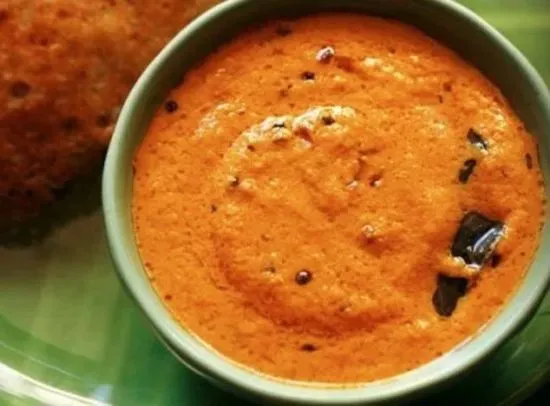 Coconut chutney red