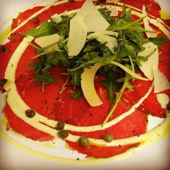 Carpaccio Di Lomo Filet Mignon