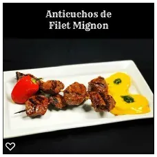 Anticuhos De Lomo Filet Mignon Kebabs