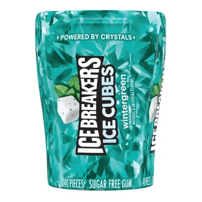 Ice Breakers Ice Cubes Wintergreen 40Ct