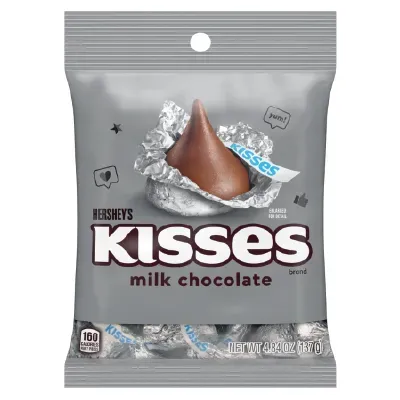 Hershey Kisses Milk Chocolate Bag 4.84oz